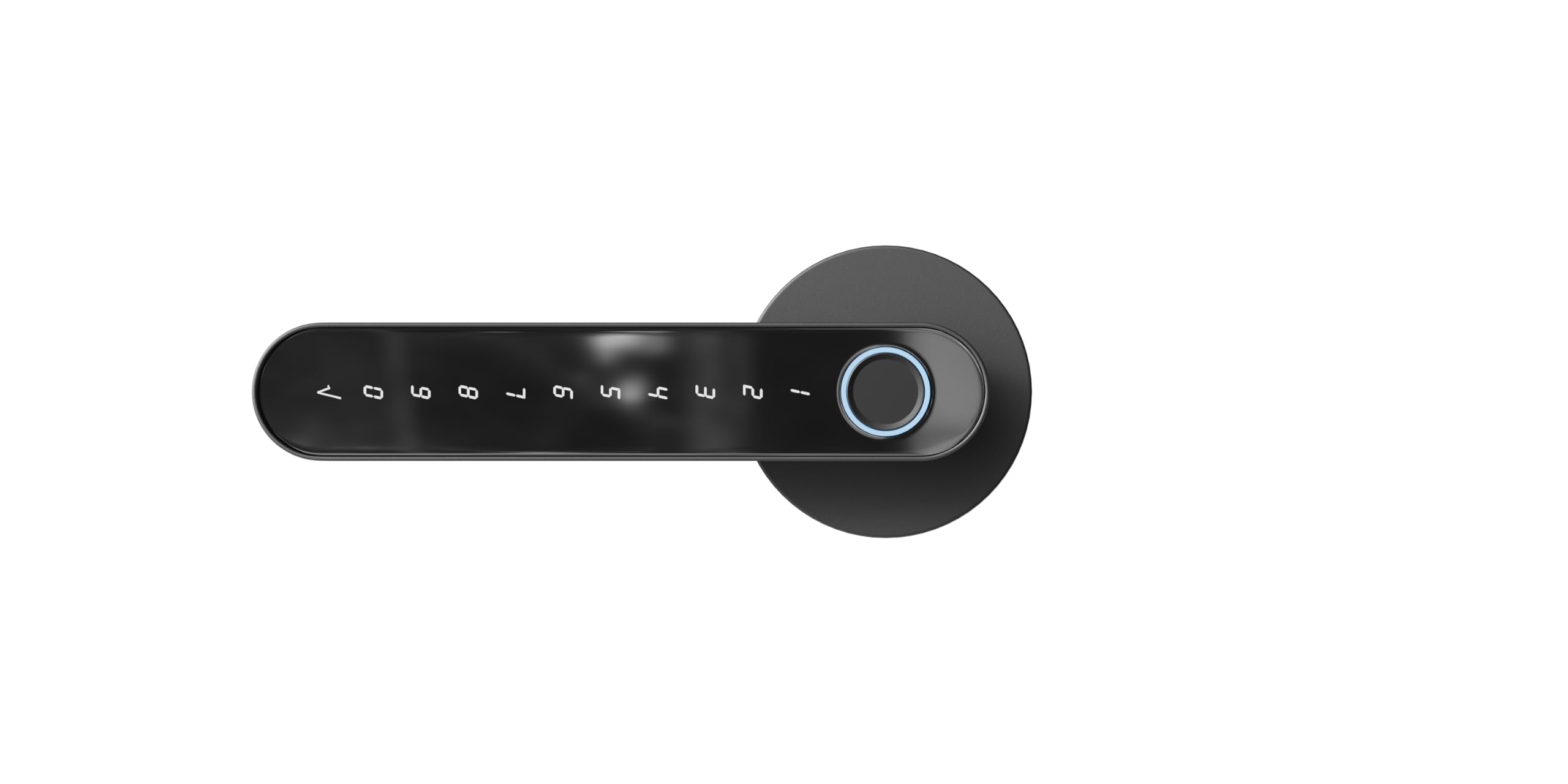 QUBA Qrious Pro Smart Digital Door Lock | Fingerprint, PIN, RFID Card, Mobile App, Mechanical Key | Auto Lock | Premium Gold Finish | Ideal for Wooden Doors | Easy Installation (Black) | High & intelligent mortise lock-image-48