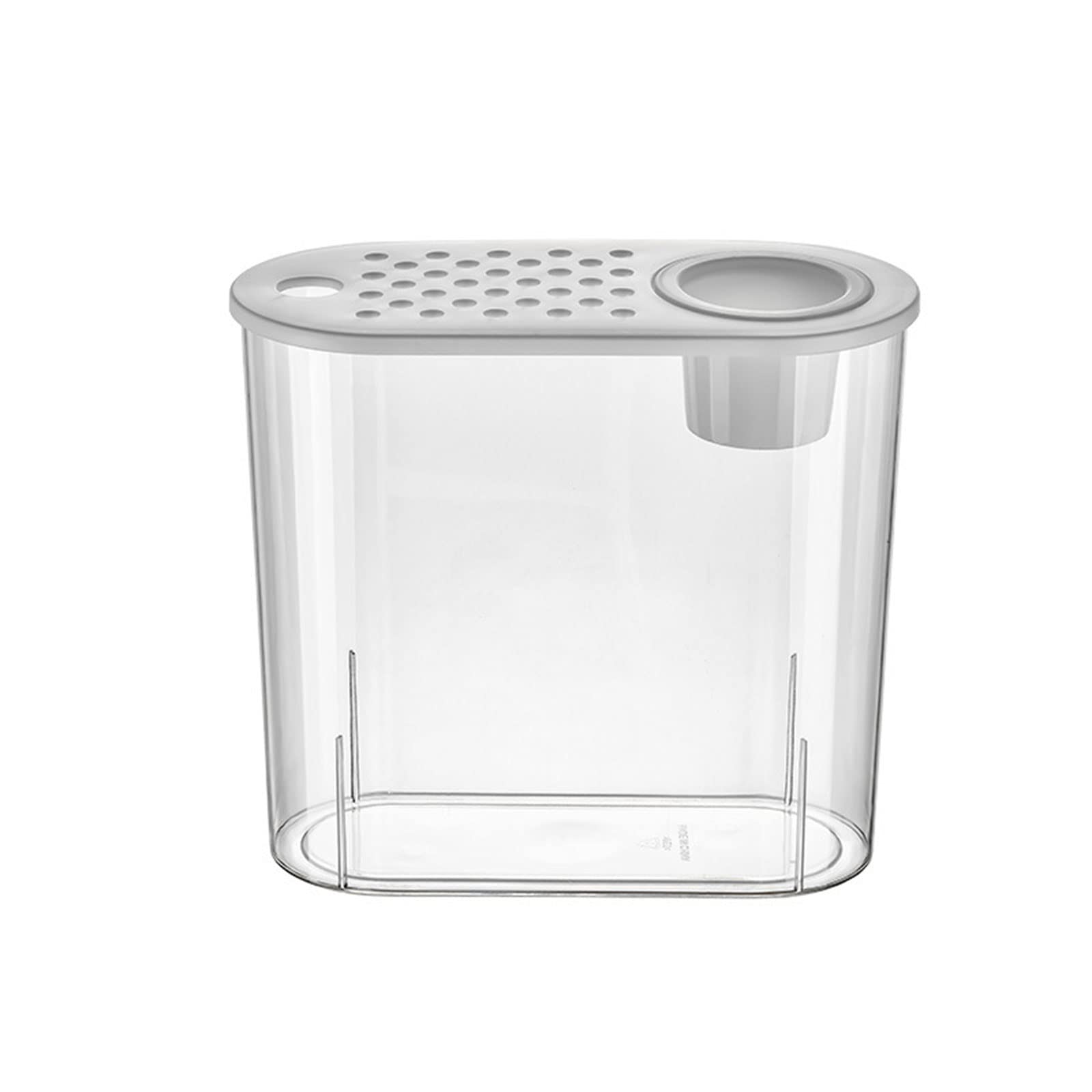 hokojix Table Fishtank Terrarium Planter Water Stations Tabletop Planting Home Decors Small Aquarium Hydroponic Basket