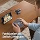 EMEET Webcam 1080P - NOVA Webcam mit Autofokus, Full HD Webcam mit 96° Weitwinkel und 2 Mikrofon mit Rauschunterdrückung, Automatische Lichtkorrektur, für Linux, Mac OS X, Konferenz