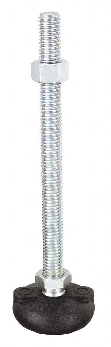 Leveling Mount, Swivel Stud, 1-8, 5 in Base