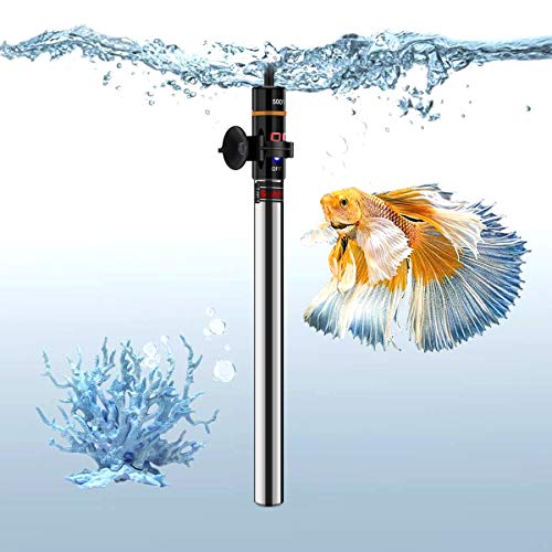 image for Sheye 500W Aquarium Heater, Fast Heating Submersiber Thermostat, Fish 