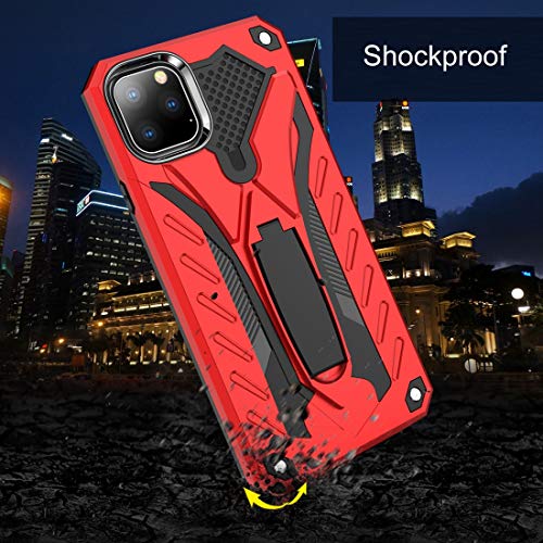 Protection arrière iPhone 11 solide avec support de table rigide - 5