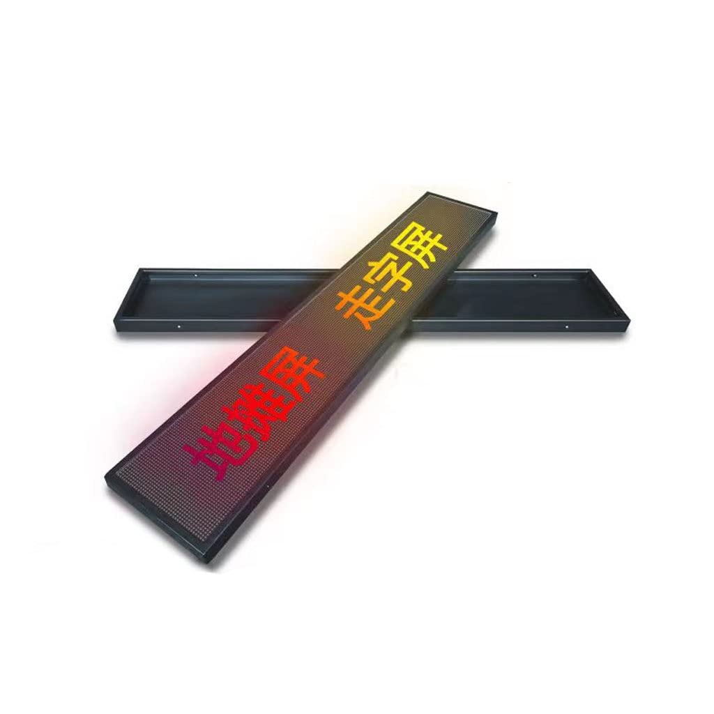 Tablica przewijania LED Kolorowy znak LED Reklama zewnętrzna Programowalny przewijany ekran LED Tablica przewijana LED (Rozmiar: 42 cm * 22 cm)