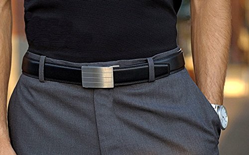 KORE Men’s Full-Grain Leather Track Belts | “Evolve” Stainless Steel Buckle2