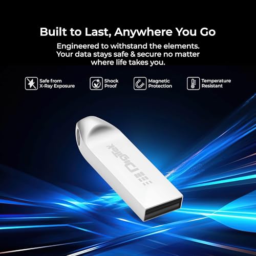Image of Digitek (Dud 8GB 2.0V) 8GB USB 2.0 U Disk Flash Drive, High Speed Read & Write Pen Drive, Magnetic, X-Ray & Temperature Resistant, Compatible with Windows & Mac OS