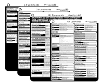 Git Commands Cheat Sheet Reference Guide – Essential Git Command Quick ...
