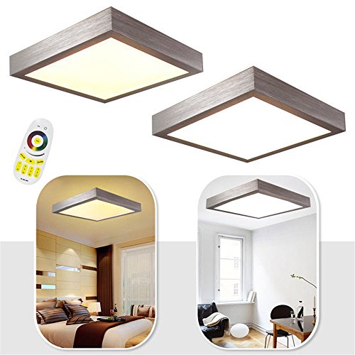 Preisvergleich Produktbild MCTECH® 16W LED Deckenleuchte Deckenlampe Wohnzimmer Küchen Lampe Flurlicht (Dimmbar)