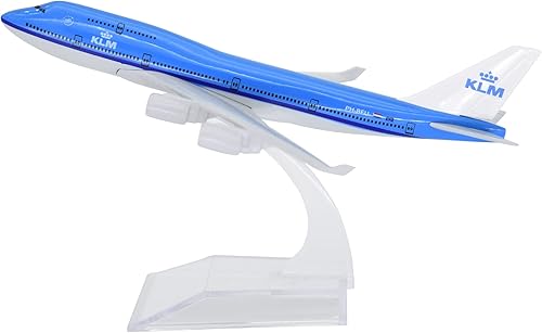 TANG DYNASTYTM 1400 63in B747-400 KLM modelo de avión de avión de metal modelo avión