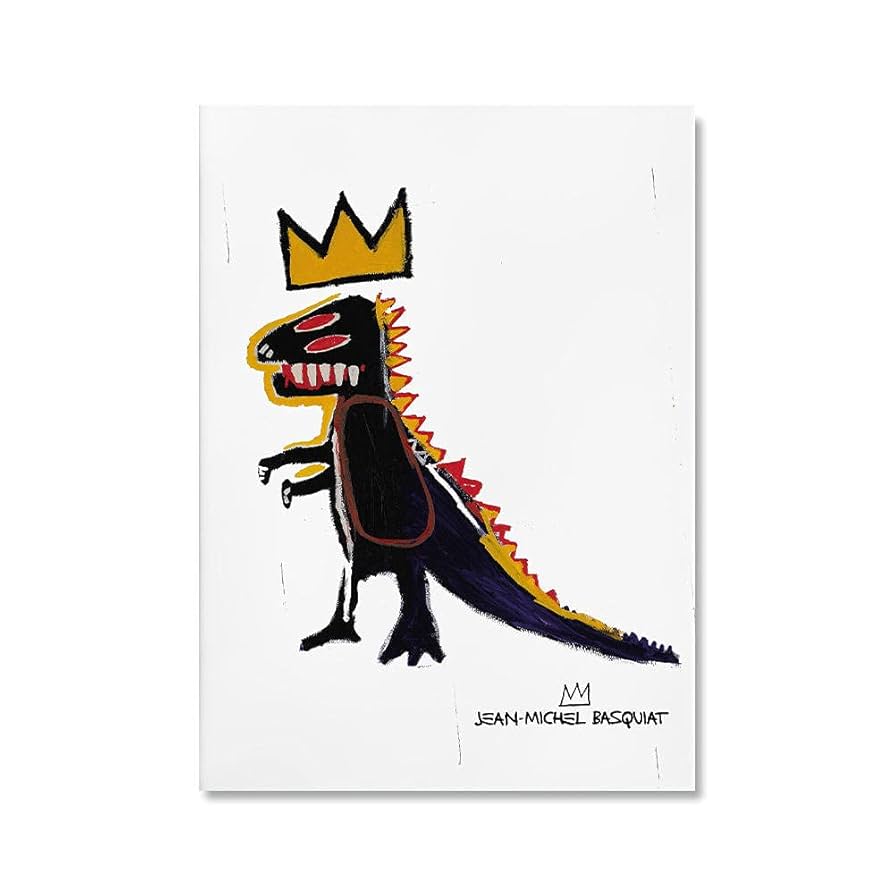 【美品】JEAN-MICHEL BASQUIAT's Dinosaur basquiat_dino_tmb__79567.