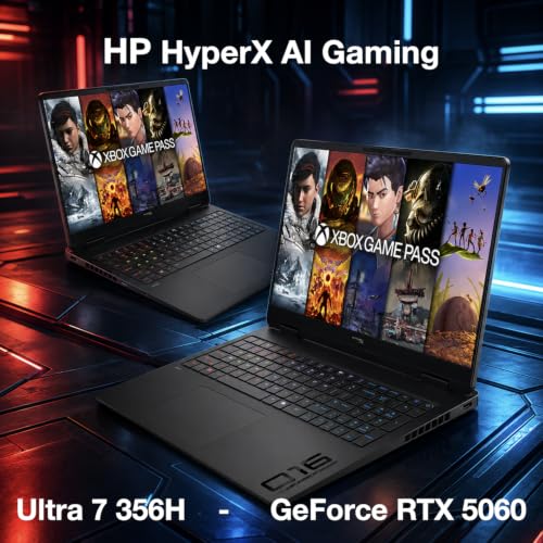 Image of HP OMEN HyperX AI Gaming Laptop 16.0 inch 165Hz IPS WUXGA Display (16GB DDR5)