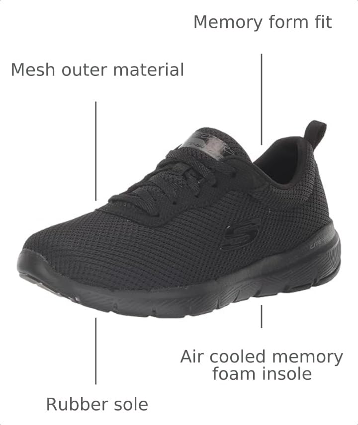 Image of Skechers Women's Flex Appeal 4.0 Brilliant View Walking Shoes