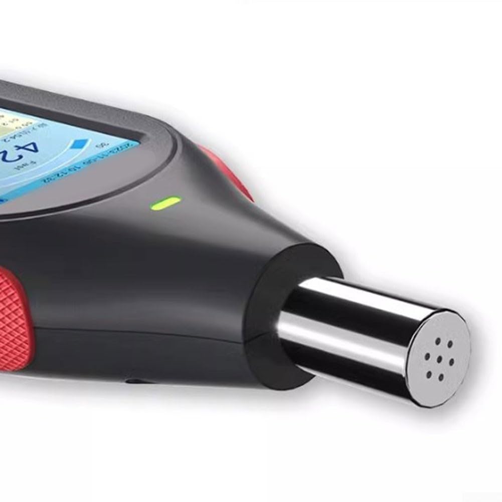 Misuratore di livello sonoro, 30 – 130 dB, digitale, con allarme LED a 3 colori, registrazione dati 43000, display LCD, per rumore industriale domestico