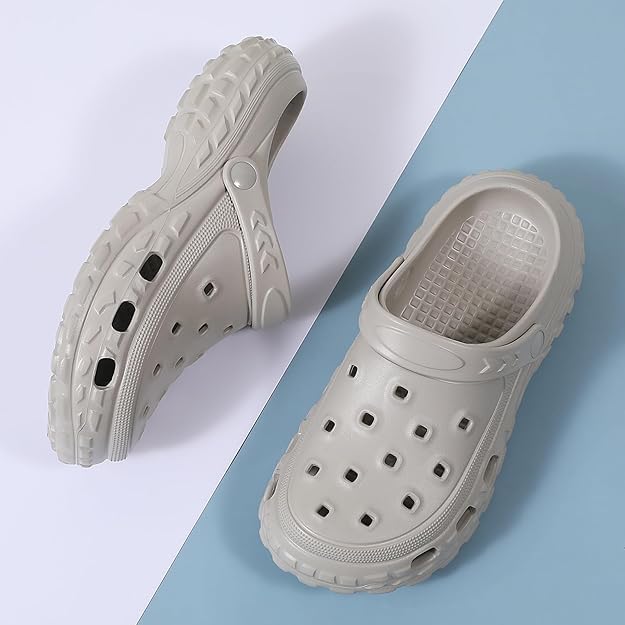Image of GLJ Men's Clogs, Slip-On, Comfortable Shoes for Running, Hiking, Walking