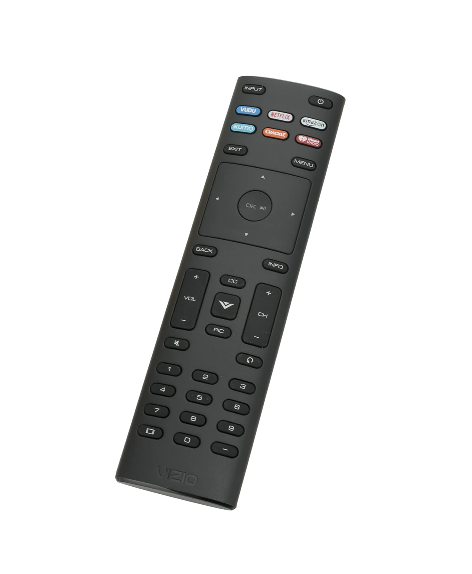 XRT136 Replacement Remote Fit for Vizio Smart TV E65UD1 E65-E3 E65-E3 E65E3 E65-E1 E65-E1 E65E1 E65-E0 E65-E0 E65E0 E65-D1 E65D1 E65-D0 E65D0 E60U-D3 E60UD3 E60-E3 E60-E3 E60E-3 E60E3 E55U-D2 E55UD2