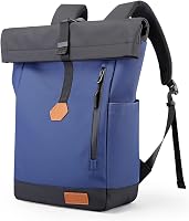 BANGE Rolltop Hátizsák Nagy Kapacitás Vízálló Laptop Hátizsák Kék 1