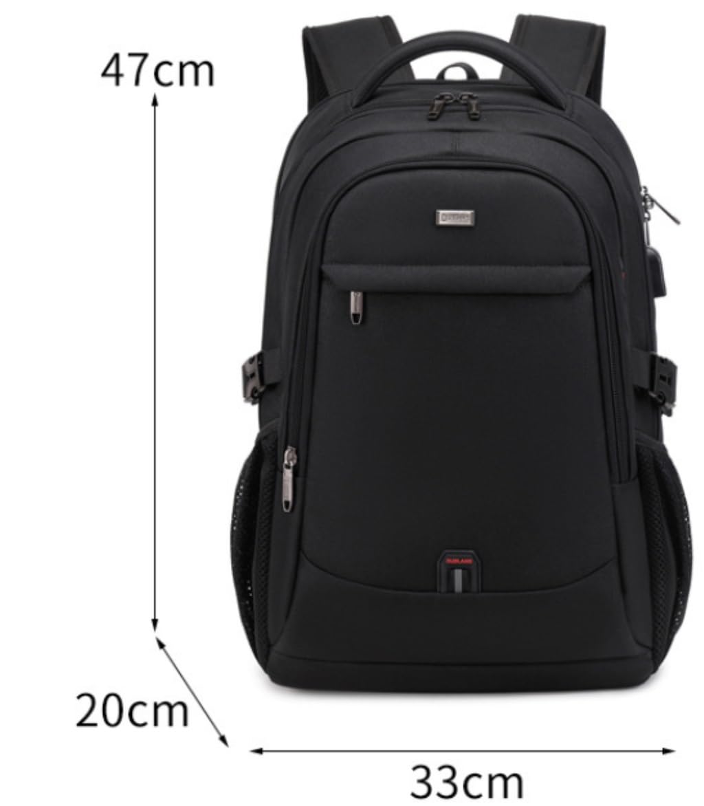 Torba Na Laptopa Plecak na laptopa dla kobiet Praca College Travel Business Plecaki na laptopa z portem USB Sac Ordinateur Portable(A)