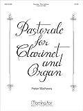  Pastorale for Clarinet and Organ.