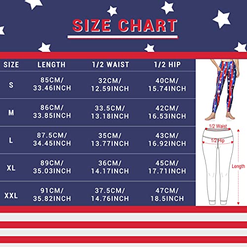 Medtogs American Flag Leggings For Women Usa Flag Yoga Pants Workout Athletic High Waisted Leggings With Pockets For Women #TOP6