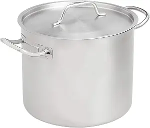 Amazon Basics 12 Quart Stainless Steel Stock Pot with Cover