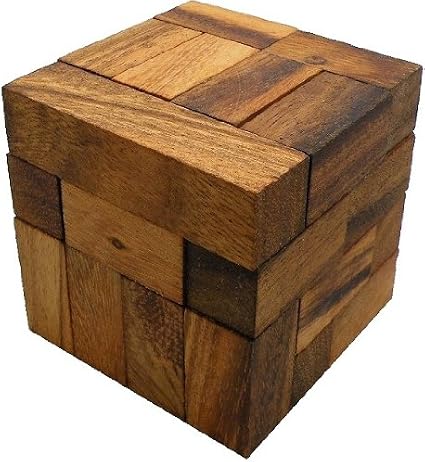 Brain Storm Cube - IQ Wooden Brainteaser Puzzle