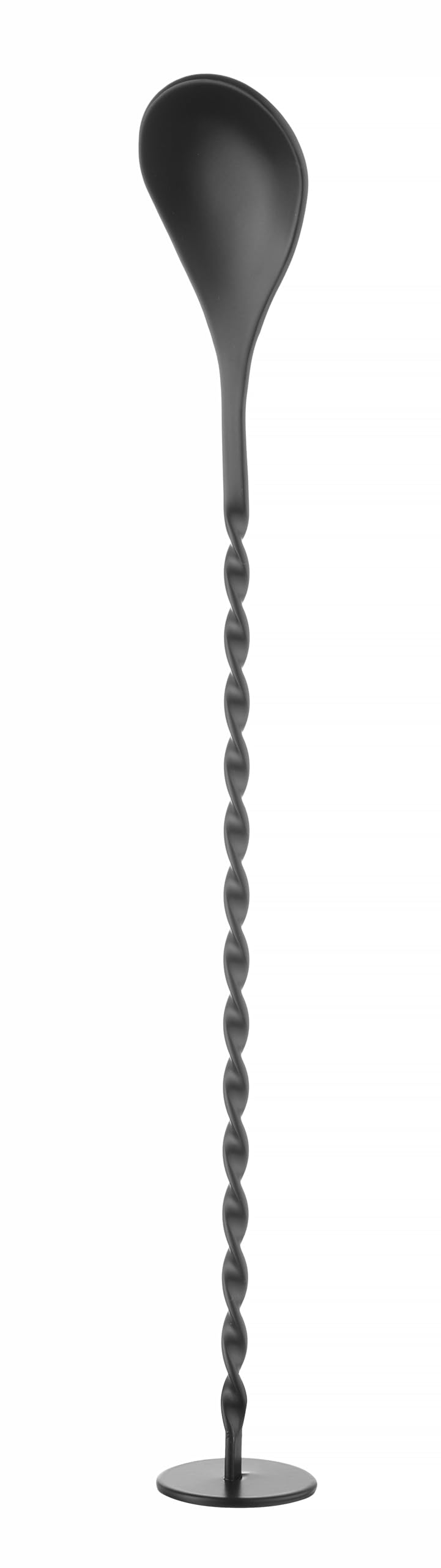 Cuillère à Cocktail En Spirale En Acier Inoxydable Plaqué Cuivre - 38.5 Cm, Doseur 5 Ml, Pour Barman Ou Maison