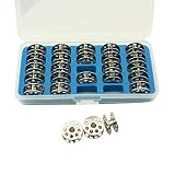 Cutex Pack of 25 Juki DU-141, DU-1181N Bobbins with Storage Case
