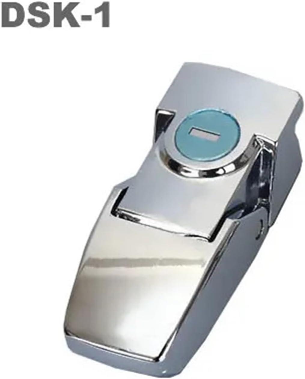 Zinc Alloy Hidden Cabinet Lock with Key - 2 Pack for High & Low Voltage Cabinets Distribution Boxes(Black,DSK-1)