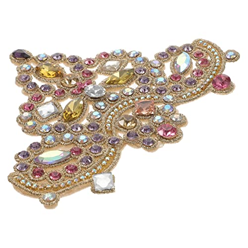 Patch strass glitter thermocollant décoration vêtements et chaussures