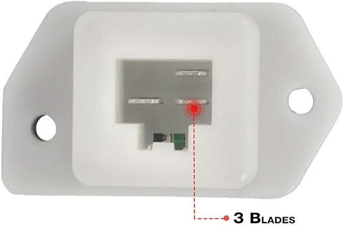 Miniatura 6 de Resistencia del motor del ventilador del calentador de CA para Nissan Rogue Sentra 2007-2012 NV1500 NV2500 NV3500 2012-2013
