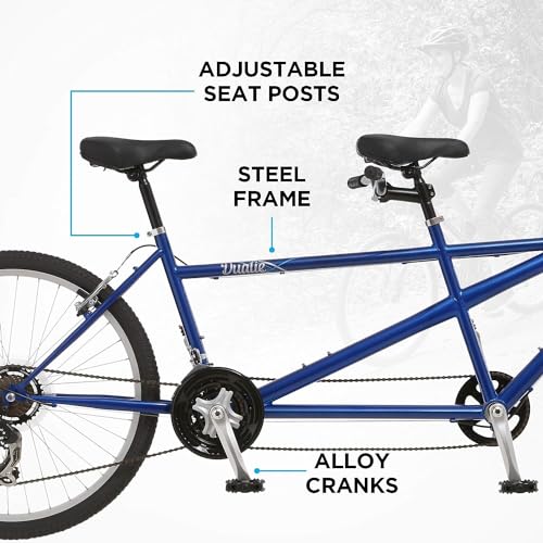 Pacific Dualie Cruiser Tandem Bike