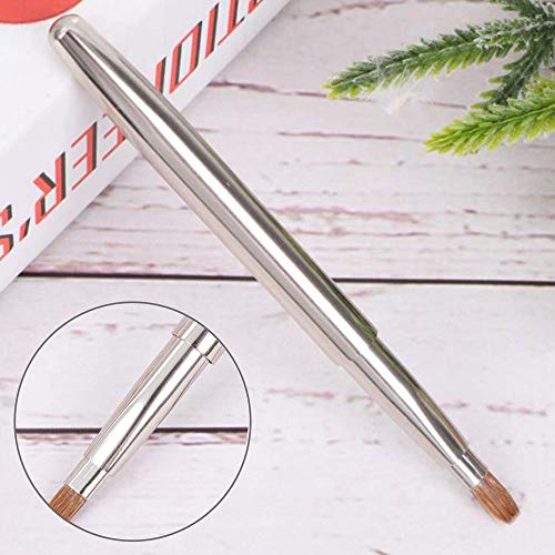 JiangbihanXX 2 Pcs Retractable Lip Brushes Lip Liner Brushes Travel Retractable Lip Brushes for Women Girls Travel and Daily Use - Image 3