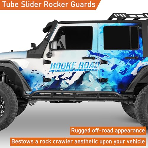 Nerf Bars Rock Slider para Jeep Wrangler JK 2007-2018 miniatura 2