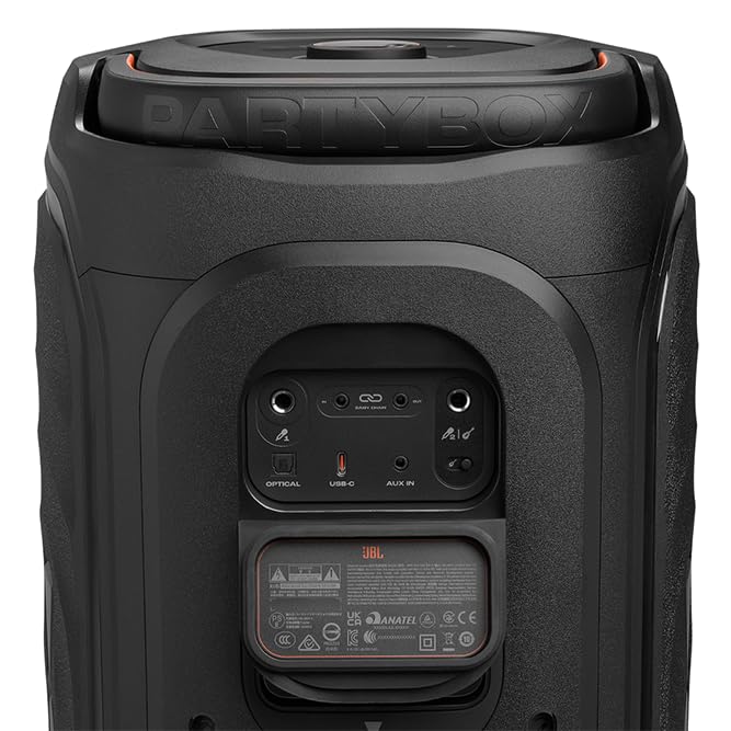 Image of JBL PartyBox 130 Portable Party Speaker Bundle with Wireless Microphone System (Black)