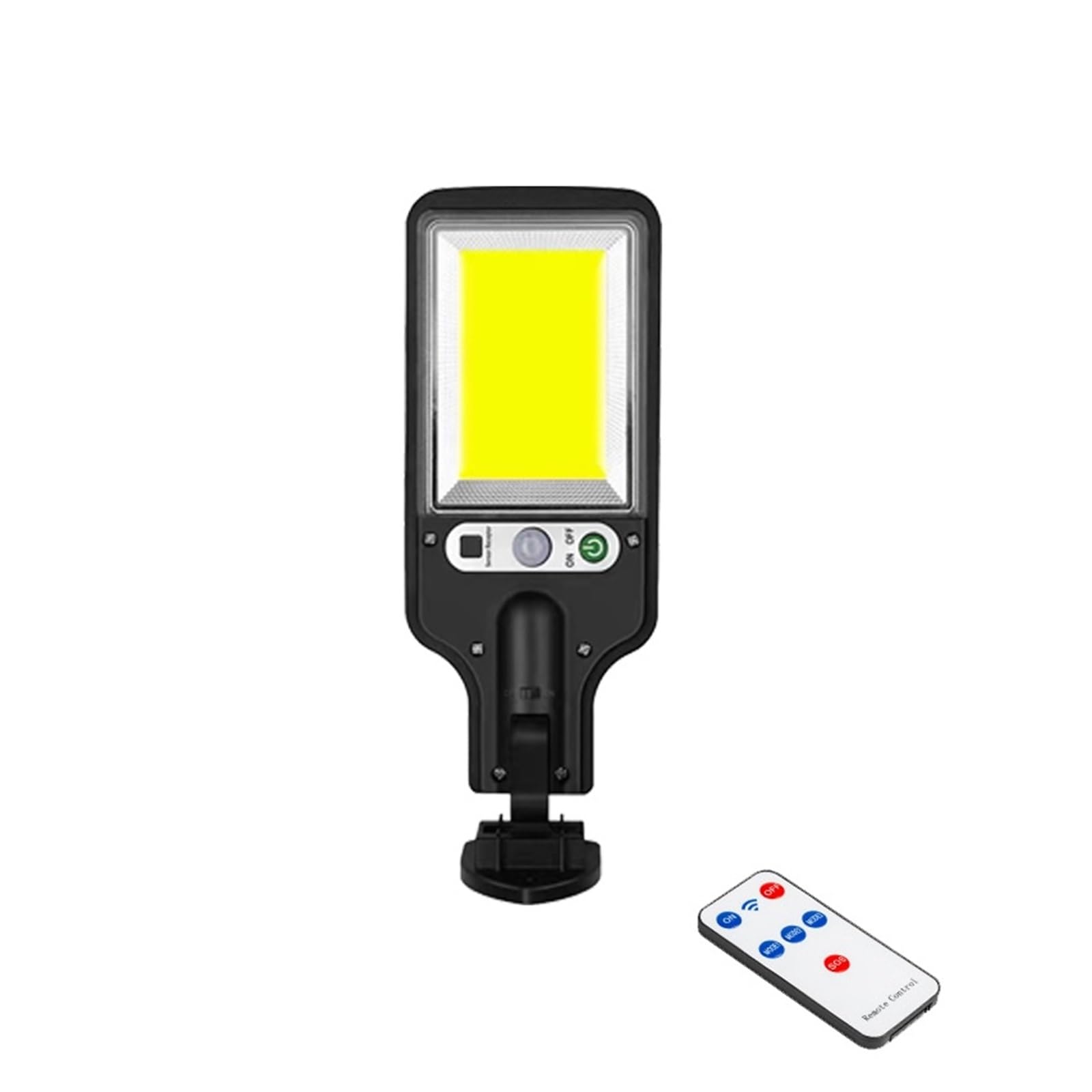 Zewnętrzna lampa solarna, Solar Street Lights Outdoor 117 COB Bezprzewodowa lampa ścienna bezpieczeństwa słonecznego Czujnik ruchu z 3 trybami do ogrodu przed drzwiami(117 COB,4PCS)