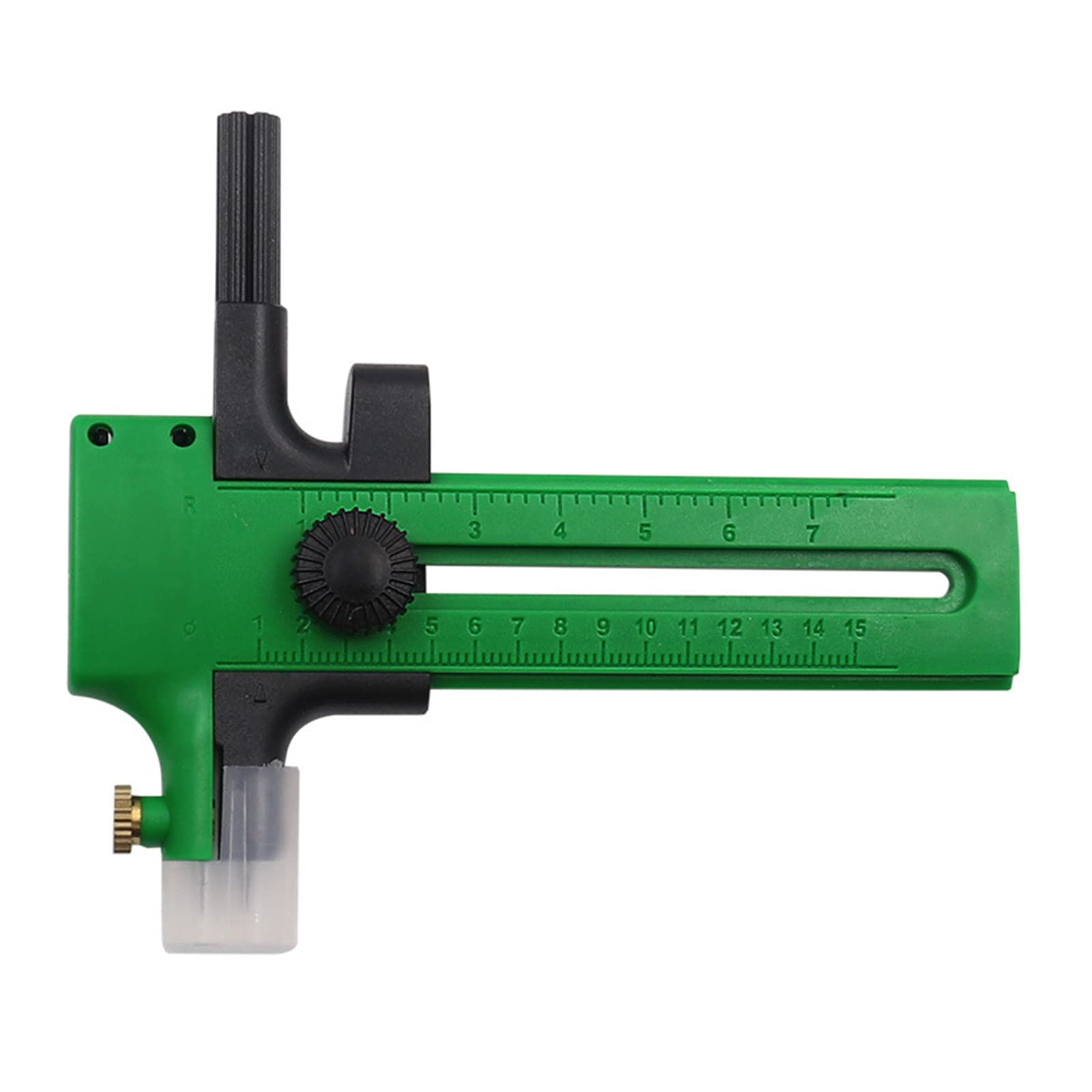 Hsioluted Compass Cutter Adjustable Paper Cutter Rotary Paper Trimmer for Kids Scrapbooking Card Making Decoration Cutting Compass Cutting Tool