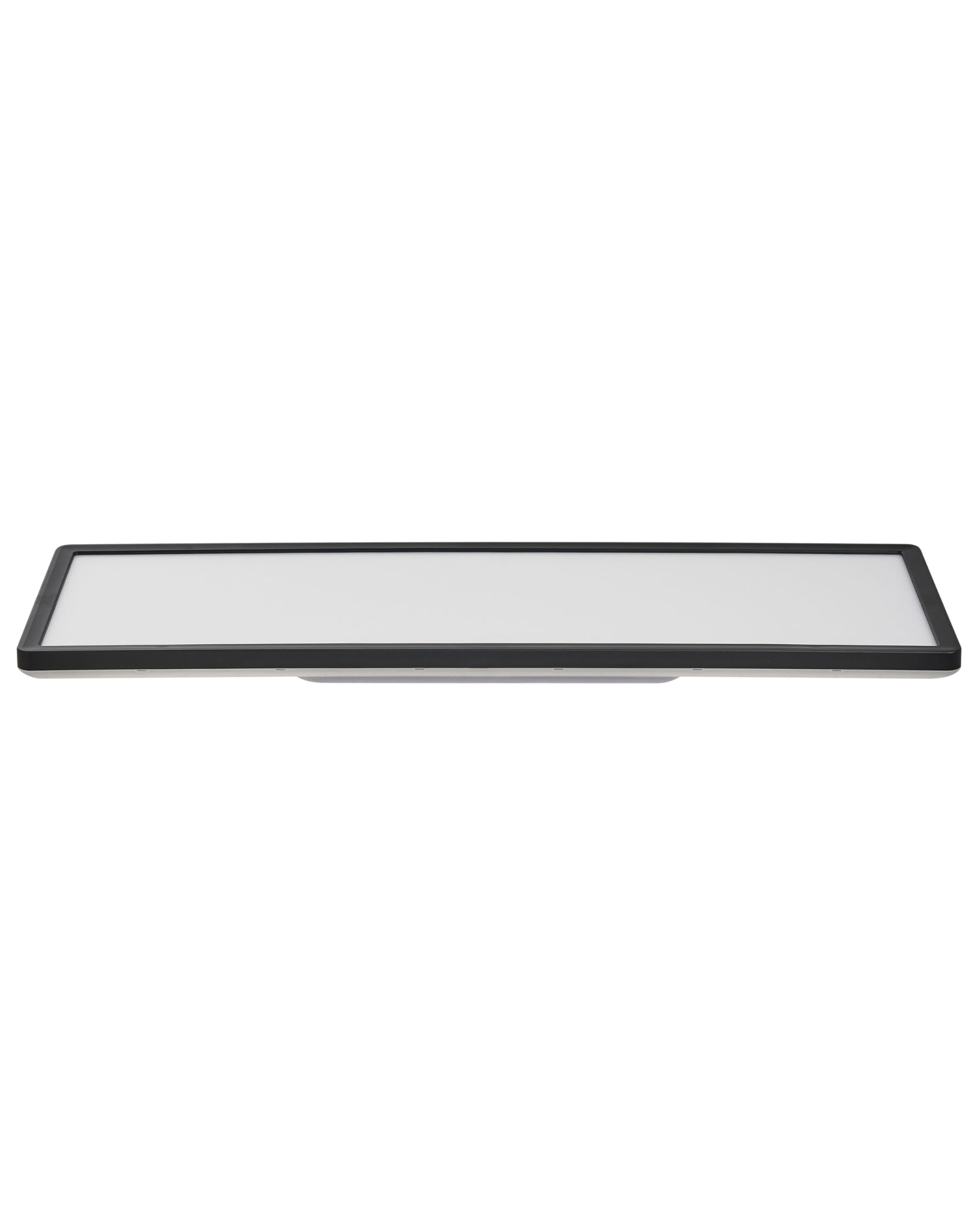 Lampa sufitowa płaska plafon LED panel natynkowy czarny Ardenza