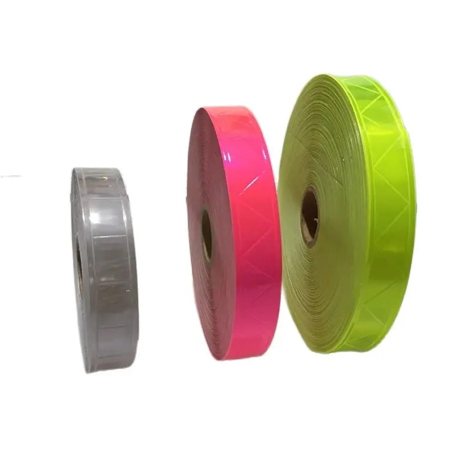 Cinta reflectante para ropa, cinta de advertencia de PVC para seguridad, elástica, 2,5 cm x 3 m