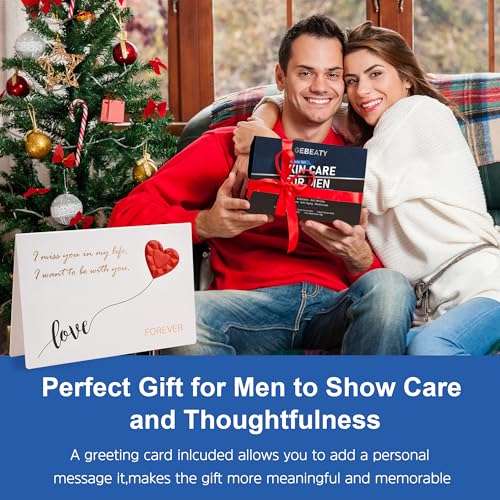 Mens Skin Care Kit,Skin Care for Men,Deep Hydrate,Moisturize,Firm Skin,Gentle Men's Facial Skin Care Routine Kit for Men Christmas Valentines Birthday Gifts for Him Boyfriend Husband Fathers Dad - Image 6