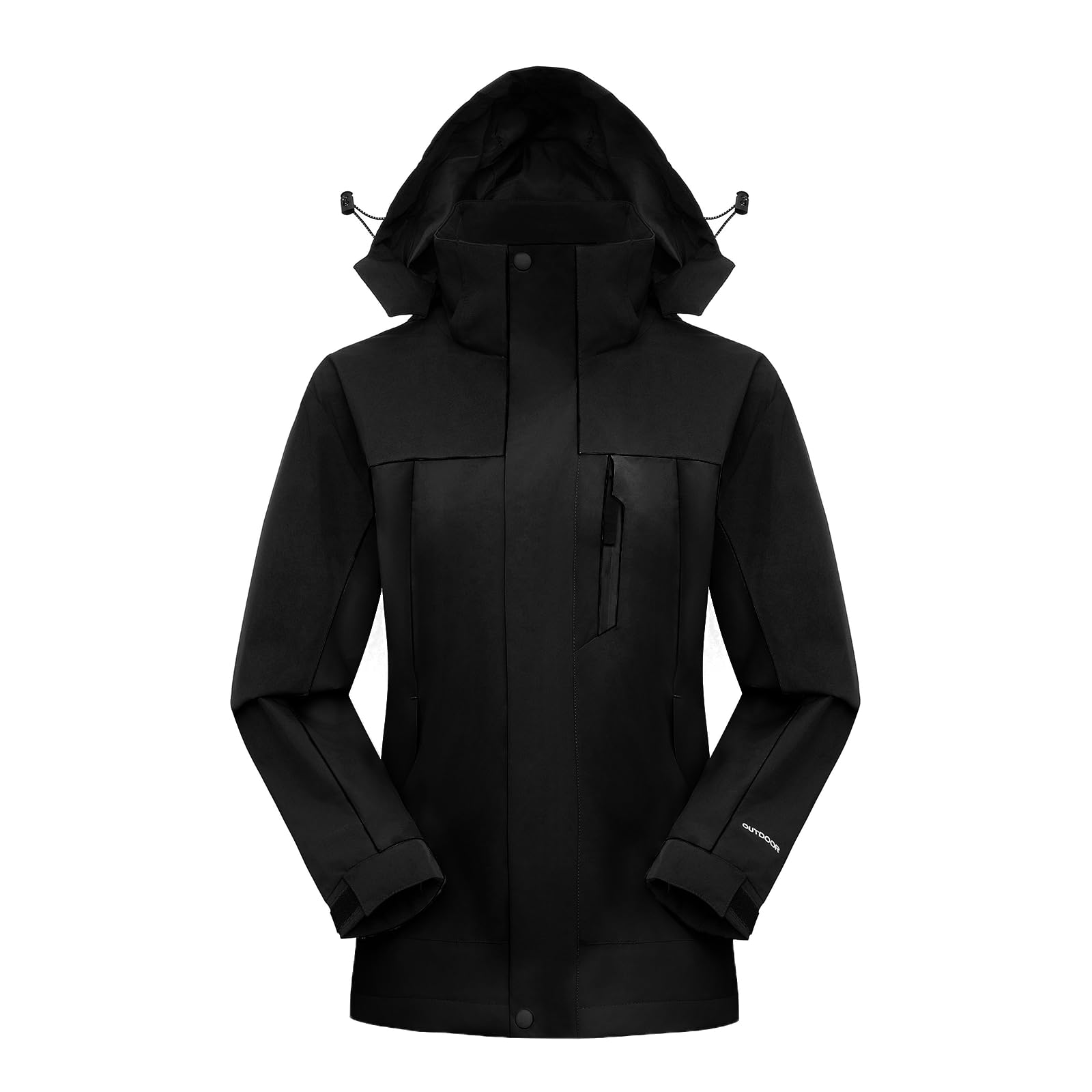 LHHMZ Veste imperméable pour femmes, Manteau de randonnée coupe-vent,Veste décontractée Manteau de travail