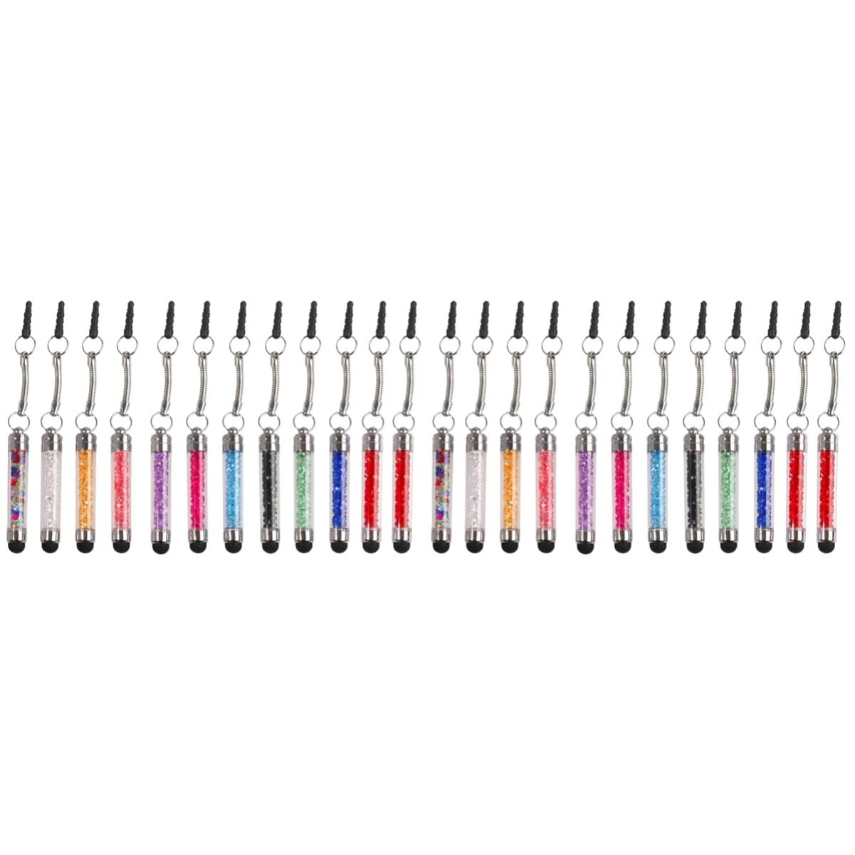 Mikikit Stylus Stylus // Phone Pen Pens-Kapazitiver Handschrift-Schreib-Touch für Kapazitive Universal-Mischtelefone//Tablet Gewölbte Kristall-//Stifte-Werkzeugspitze