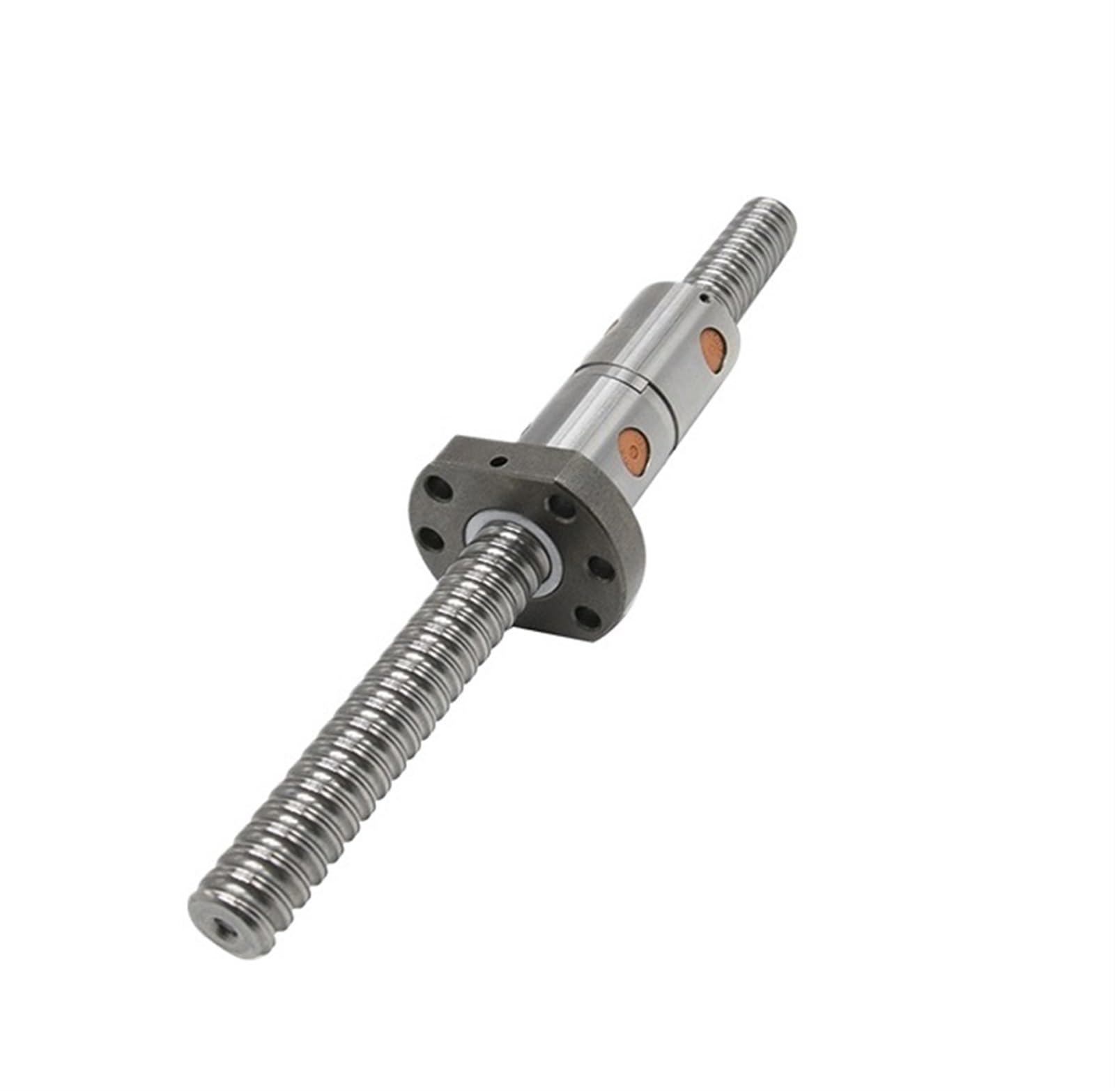 Metal Ball Screw nut DFU2510 C5 Ball Screw 25mm Double Nut Ball Screw 600mm-900mm Roller Ball Screw for Engraving Milling Machine(700mm)