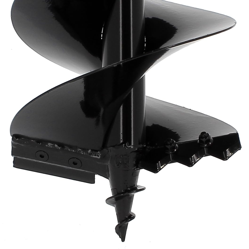 Tarière Thermique Semi-Professionnelle 62 cm3 + Lot de 3 mèches (100, 200 et 300 mm)