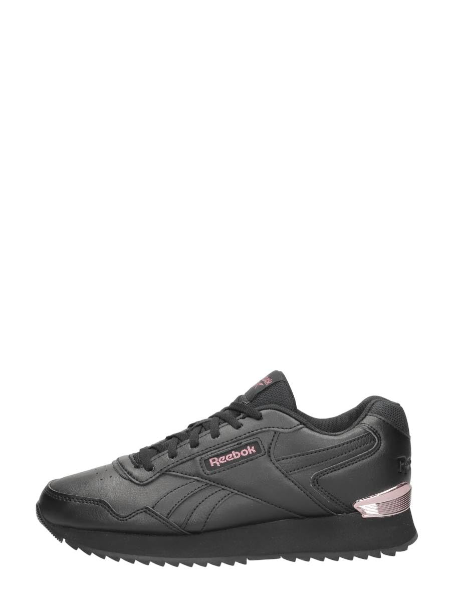 Reebok Women Glide Ripple Clip Sneaker, Core Black/Core Black/Rose Gold, 6.5