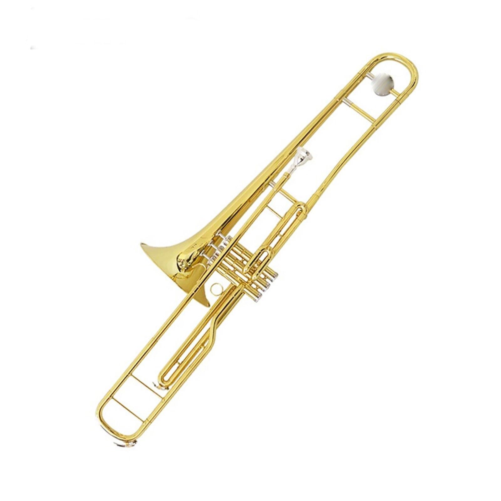 C-Tonart Posaune Messing Dreifach-Tonart Bühnenperformance Gold Profiposaune