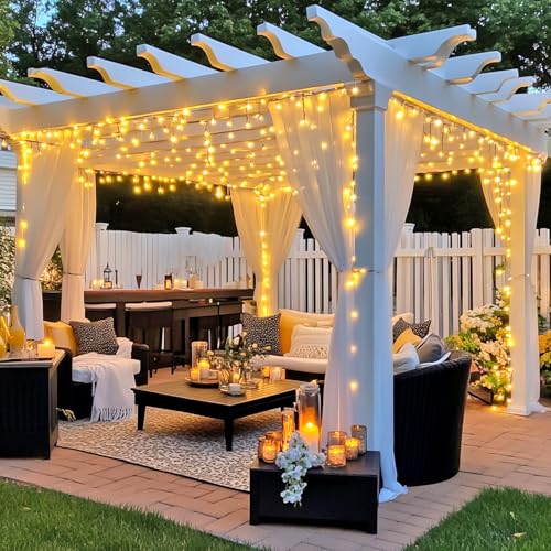 JMEXSUSS-250-LED-Christmas-String-Lights-915ft-Warm-White-Christmas-Lights-Outdoor-Waterproof-8-Modes-Twinkle-Light-for-Tree-Party-Garden-Patio-Decorations JMEXSUSS 250 LED Christmas String Lights 915ft Warm White Christmas Lights Outdoor Waterproof 8 Modes Twinkle Light for Tree Party Garden Patio Decorations