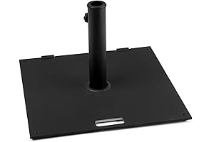 Trademark Innovations 20" Steel Umbrella Base with Wheels