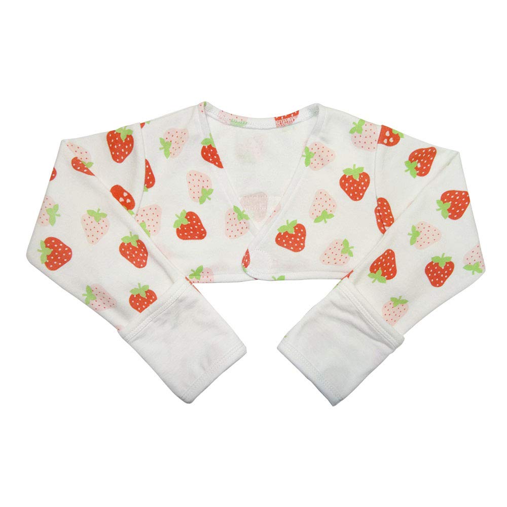 Edenswear Strawberry Zinc-Infused Flip Mitten Sleeves For Kids With Eczema (, 18 Month)