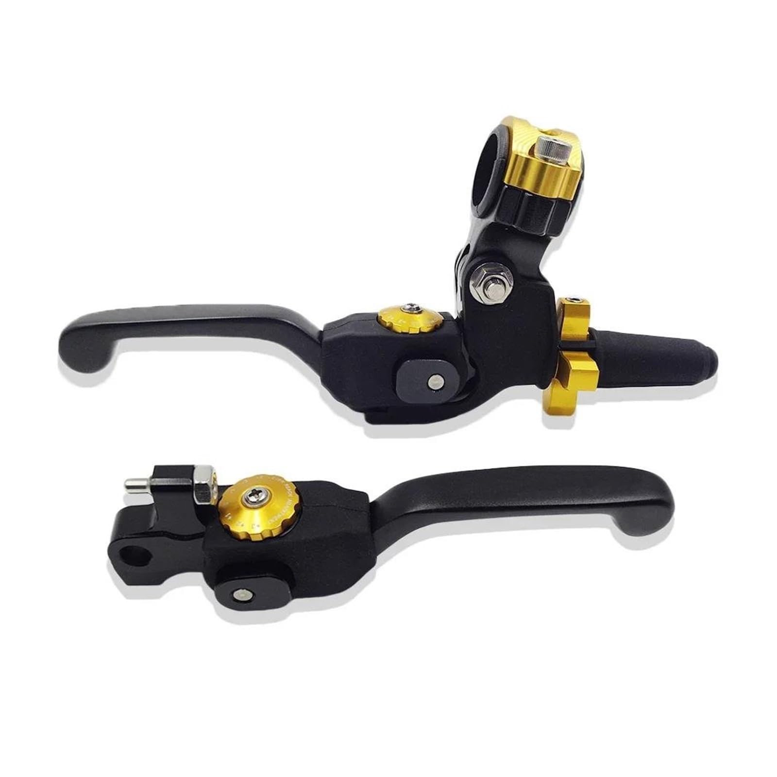 HONGSHIZI Handlebar Brake Clutch Lever Universal 22mm Diameter CNC Motorcycle Clutch Lever Brake Pump Hydraulic Master Cylinder Handle Brake Lever(15)