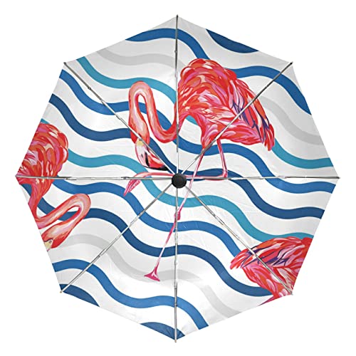 Parapluie automatique contre le vent et les UV idéal pour les femmes actives en voyage