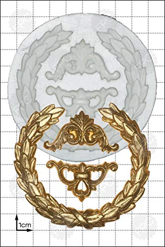 Molde de silicona FPC Sugarcraft Corona de Laurel